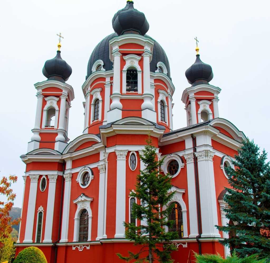 Curchi Monastery Moldova Fiberglass Domes